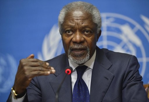 Международная общественность сожалеет об уходе Кофи Аннана в отставку