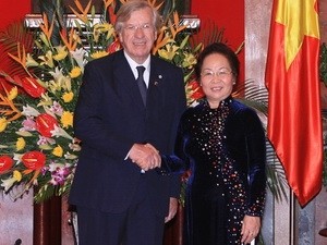 Нгуен Тхи Зоан приняла с вице-президента Восточной Республики Уругвай