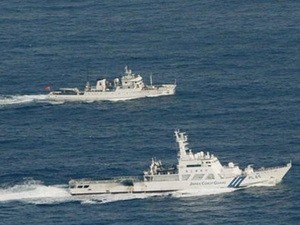 Китайские корабли вошли в район спорных с Японией островов