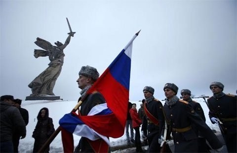 В России отмечается 70-летие со дня Победы под Сталинградом