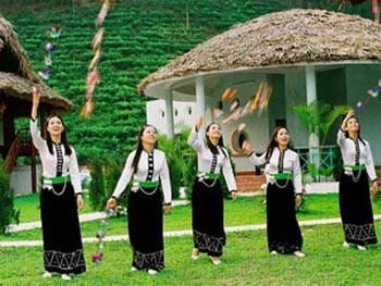 Новогодние традиции народности Тхайдэн