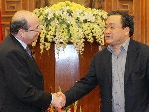 Вице-премьер Хоанг Чунг Хай принял вице-президента МАГИ