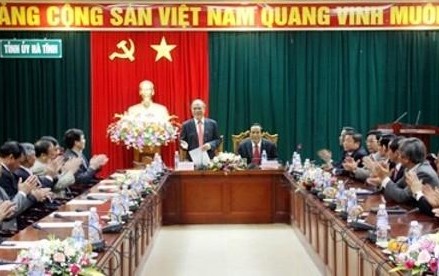 Спикер вьетнамского парламента Нгуен Шинь Хунг посетил провинцию Хатинь