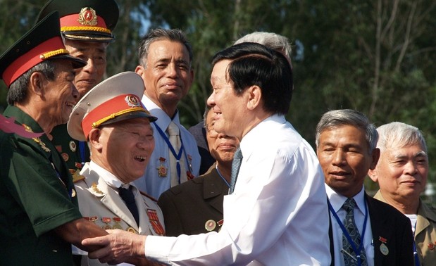 Президент Чыонг Тан Шанг встретился с бывшими заключёнными тюрьмы «Фукуок»