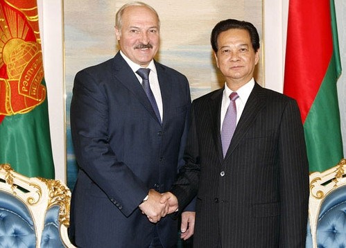 Деятельность премьер-министра Вьетнама Нгуен Тан Зунга в Беларуси