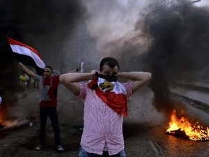 Столкновение между египетской армией и сторонниками «Братьев-мусульман»