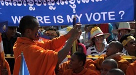 Политическая напряжённость в Камбодже ослабляется
