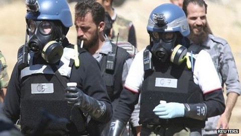 Международные специалисты имеют доступ к сирийскому арсеналу химического оружия