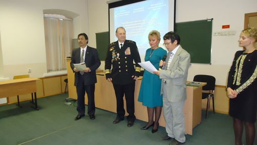 Вручена медаль Дружбы профессору Николаю Северцеву