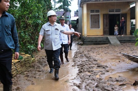 Продолжается работа по ликвидации последствий наводнения в Центральном Вьетнаме