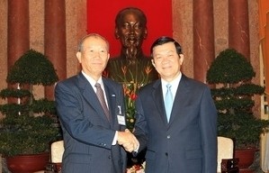 Президент СРВ Чыонг Тан Шанг принял делегацию японских компаний