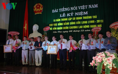 15-летие со дня открытия корпункта Голоса Вьетнама в дельте реки Меконг
