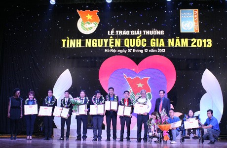 Во Вьетнаме вручены призы «Акции волонтеров - 2013»