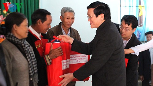 Президент Вьетнама Чыонг Тан Шанг посетил провинцию Даклак
