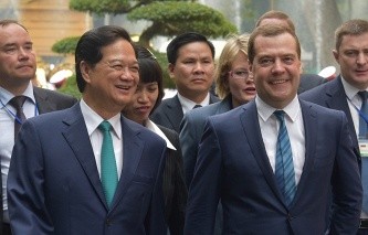 Мировые СМИ высоко оценивают визит Дмитрия Медведева во Вьетнам