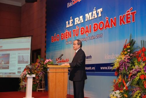В Ханое прошла презентация электронной версии газеты «Дай Доан Кет» 