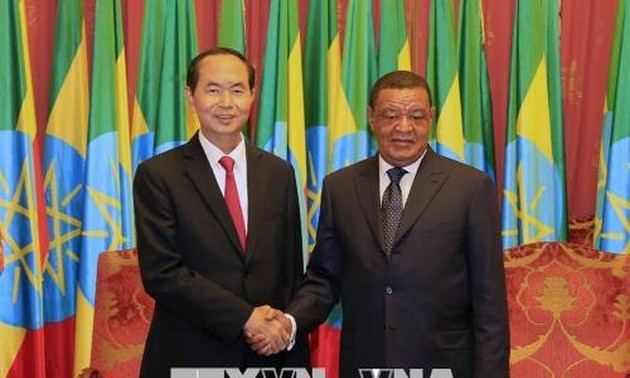 Совместное заявление по итогам государственного визита президента Вьетнама в Эфиопию 