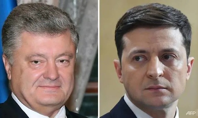 Зеленский и Порошенко будут соревноваться во втором туре выборов президента Украины
