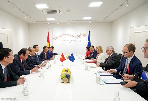 Премьер-министр Вьетнама провёл встречи с руководителями некоторых организаций и стран-участниц саммита G20