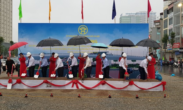 Возводятся новые сооружения в честь 65-летия со дня освобождения Ханоя