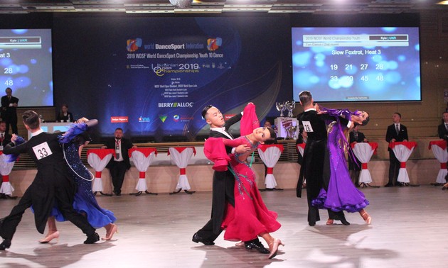 Танцевальный спорт: Впервые Вьетнам выступил на мировом первенстве