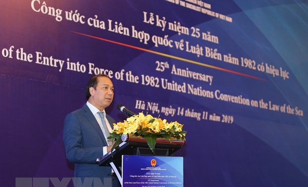 Празднование 25-летия со дня вступления в силу Конвенции ООН по морскому праву 1982 года и присоединения Вьетнама к ней