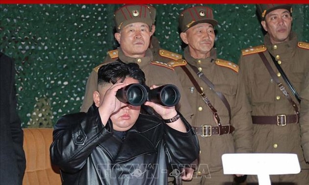 Лидер КНДР наблюдал за запусками новых тактических ракет