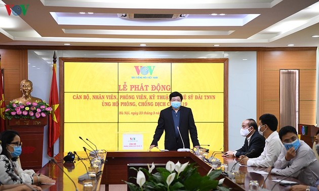 Радио «Голос Вьетнама» активно участвует в борьбе с коронавирусом