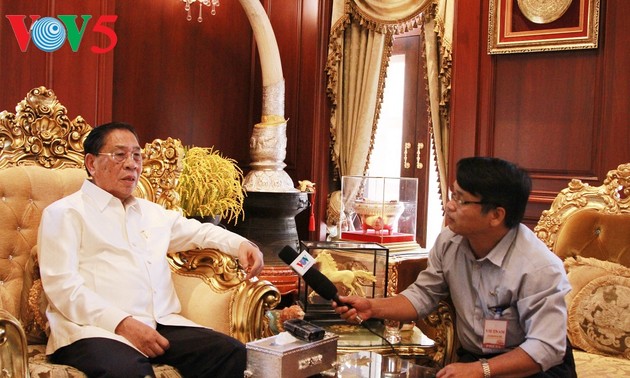 Ле Кха Фьеу – большой друг партии и народа Лаоса