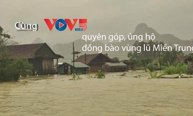 Призыв к пожертвованию в помощь жителям Центрального Вьетнама, пострадавшим от наводнения 