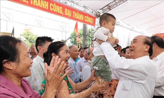 Нгуен Суан Фук принял участие в Празднике всенародной солидарности в Хайзыонге