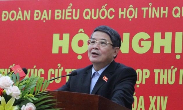 Вице-спикер парламента Нгуен Дык Хай провел встречу с избирателями в Куангнаме