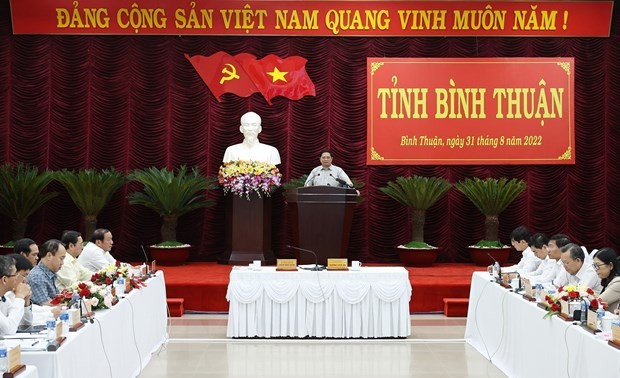 Премьер-министр назвал меры по быстрому и устойчивому развитию Биньтхуана	