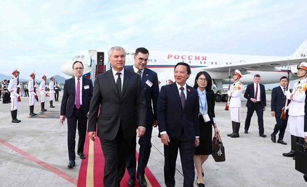 Председатель ГосДумы РФ прибыл в Ханой, начав официальный визит во Вьетнам