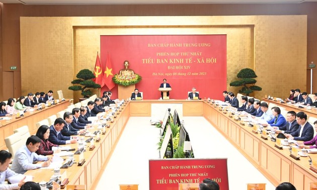 Премьер-министр Фам Минь Тинь председательствовал на первом заседании Подкомиссии по социально-экономическим вопросам