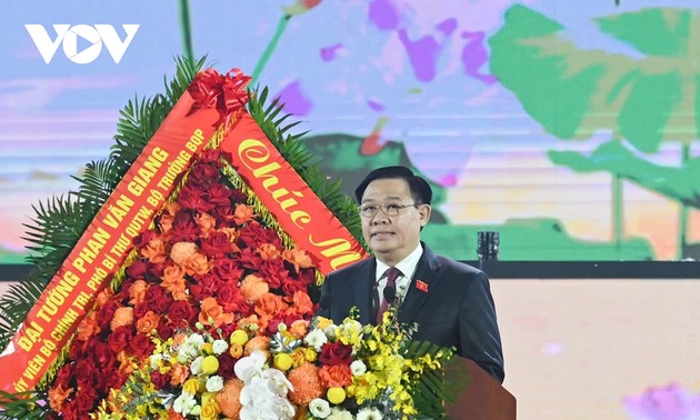 Отмечается 60-летие со дня посещения президентом Хо Ши Мином провинции Тхайнгуен