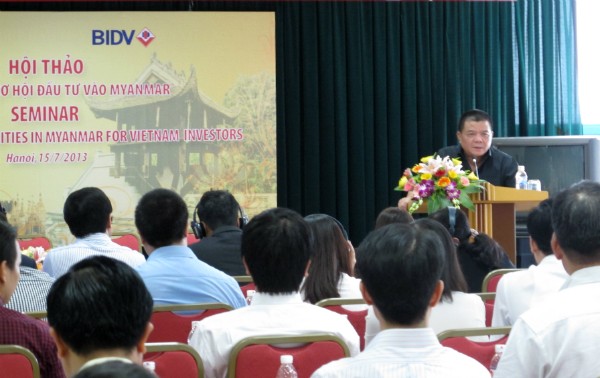 Việt Nam tìm cơ hội thúc đẩy đầu tư sang Myanmar 