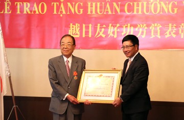 Việt Nam ghi nhận đóng góp của những người bạn Nhật Bản 