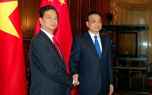 Thủ tướng Nguyễn Tấn Dũng gặp Thủ tướng Trung Quốc Lý Khắc Cường