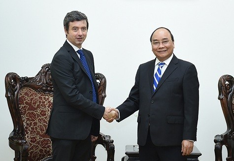 Thủ tướng Nguyễn Xuân Phúc tiếp Bộ trưởng Tư pháp Italia Andrea Orlando