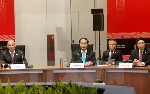 Chủ tịch nước Trần Đại Quang tham dự Tuần lễ Cấp cao APEC 2016 