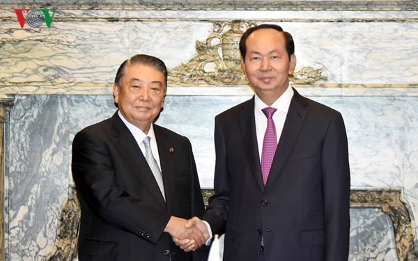 Chủ tịch nước hội kiến Chủ tịch Hạ viện Nhật Bản, tiếp Chủ tịch JICA