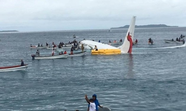 Bảo hộ công dân Việt Nam trong vụ máy bay trượt khỏi đường băng ở Micronesia 