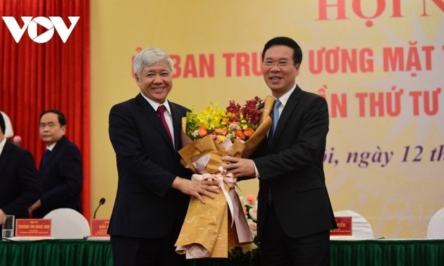 Hiệp thương cử ông Đỗ Văn Chiến làm Chủ tịch Ủy ban Trung ương Mặt trận Tổ quốc Việt Nam