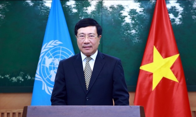 Phó Thủ tướng Phạm Bình Minh gửi thông điệp tới Khóa họp lần thứ 77 của UNESCAP