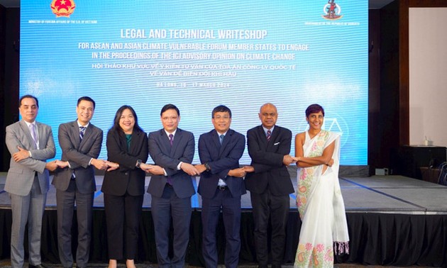 Việt Nam tham gia thủ tục ý kiến tư vấn của tòa án ICJ về biến đổi khí hậu