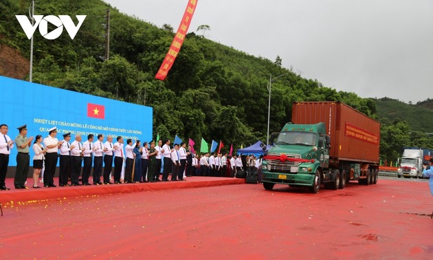 Lễ công bố mở chính thức cặp cửa khẩu song phương Hoành Mô (Việt Nam) – Động Trung (Trung Quốc)
