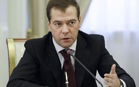 Kongres ke-13 Partai Rusia Bersatu yang berkuasa sepakat memilih PM Dmitry Medvedev sebagai Ketua Partai