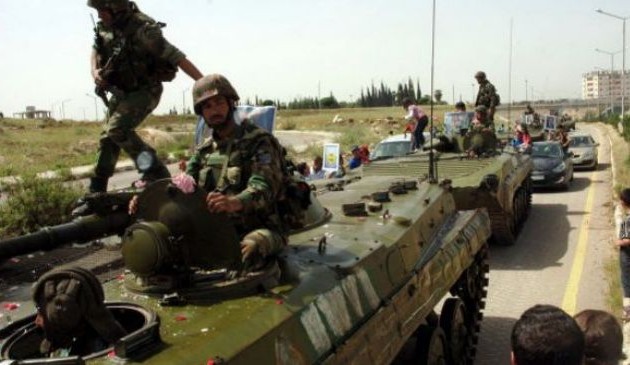 Tentara Suriah menduduki kembali posisi kunci di peluaran Damaskus