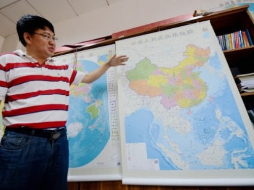 Filipina memprotes peta baru Tiongkok